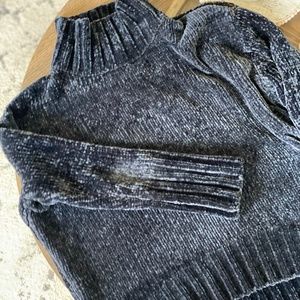 Cynthia Rowley Chenille Cropped Sweater